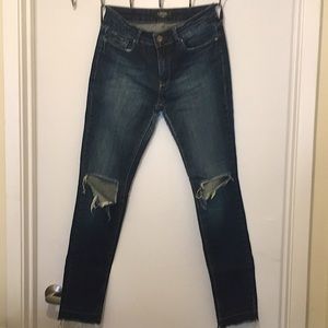 Canal concept ripped Jeans- almost new!